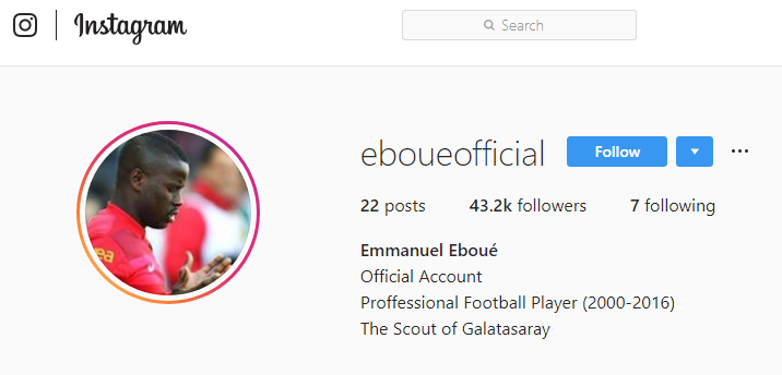 emmanuel eboue instagram