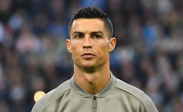 UDINE, ITALY - OCTOBER 06: Cristiano Ronaldo of Juventus looks on during the Serie A match between Udinese and Juventus at Stadio Friuli on October...