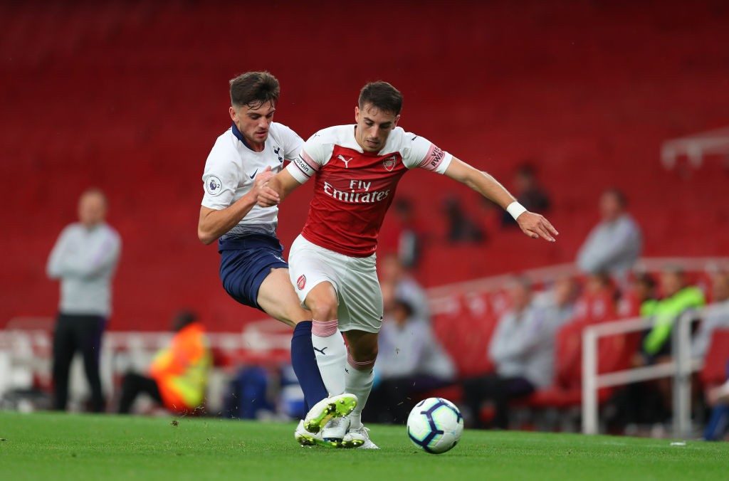Report: Freddie Ljungberg asks Arsenal to extend Julio Pleguezuelo's contract 2 Arsenal v Tottenham Hotspur Premier League 2 1541343594