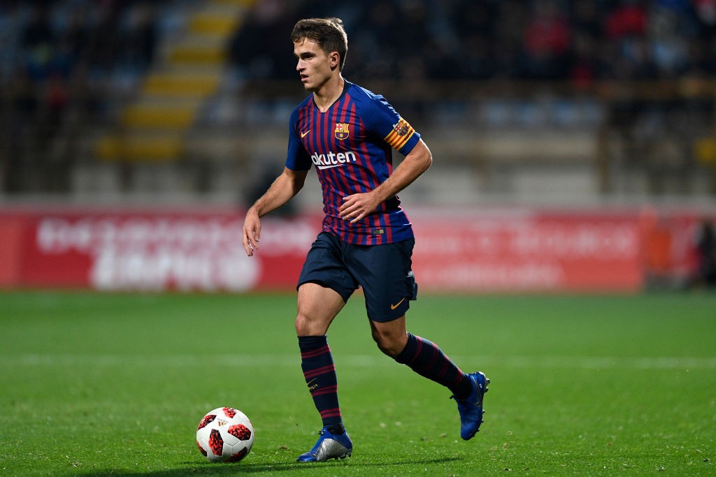 LEON, SPAIN - OCTOBER 31: Denis Suarez of FC Barcelona in action during the Spanish Copa del Rey match between Cultural Leonesa and FC Barcelona at...