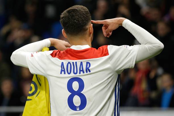 Arsenal Aouar bid, Gabriel update, Tierney 'scared,' new youngsters, kit & more 2 Lyon's French midfielder Houssem Aouar reacts after scoring a goal during the French L1 football match between Olympique Lyonnais and Girondins de Bordeaux on November 3, 2018, at the Groupama Stadium in Decines-Charpieu, central eastern France. (Photo by Alex MARTIN / AFP)