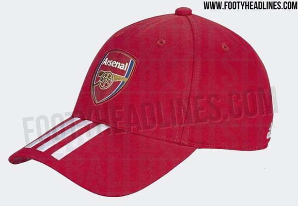 Arsenal Adidas merch leaked? 2 Arsenal Adidas cap via Footyheadlines