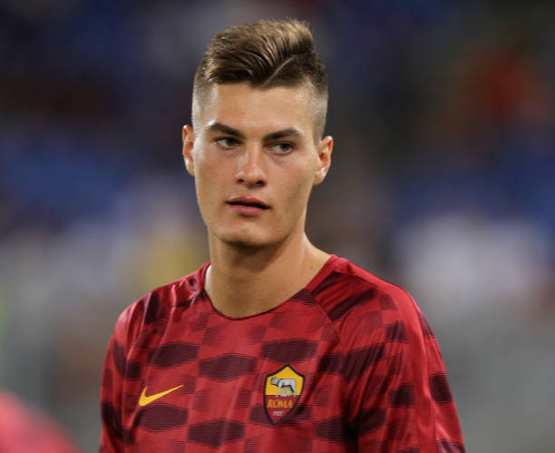 ROME, ITALY - SEPTEMBER 01: AS Roma new player Patrik Schick looks on during the friendly match between AS Roma and Chapecoense at Olimpico Stadium...