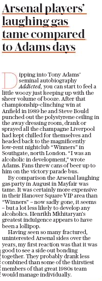 Sunday Telegraph, 9 December 2018