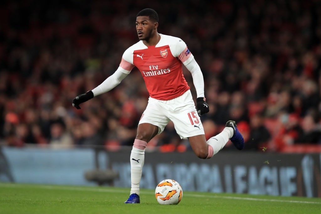 2 changes: Predicted Arsenal lineup vs Liverpool 2 LONDON, ENGLAND - DECEMBER 13: Ainsley Maitland-Niles of Arsenal during the UEFA Europa League Group E match between Arsenal and Qarabag FK at Emirates Stadium on December 13, 2018 in London, United Kingdom. (Photo by Marc Atkins/Getty Images)