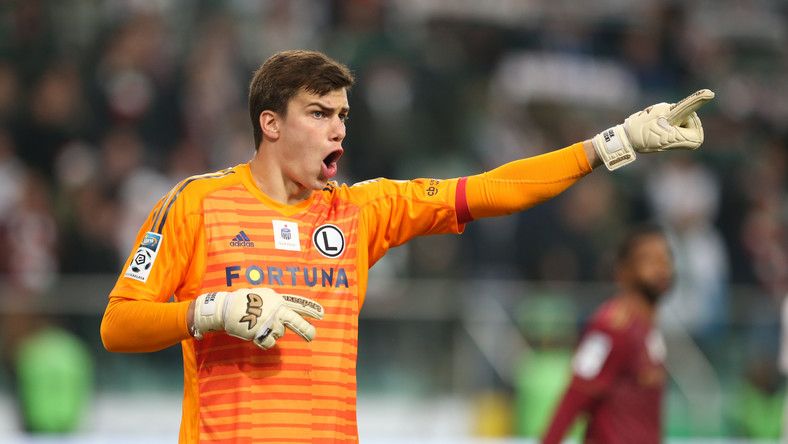 Radoslaw Majecki of Legia Warsaw. Photo: Piotr Kucza / Newspix