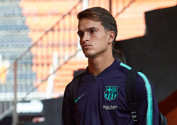 VALENCIA, SPAIN - OCTOBER 07: Denis Suarez of Barcelona arrives for the La Liga match between Valencia CF and FC Barcelona at Estadio Mestalla on O...