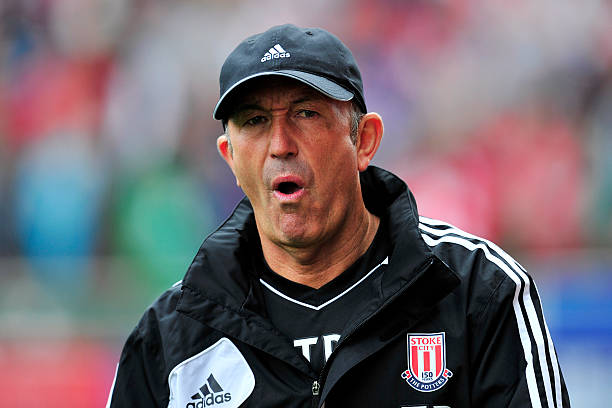 73 people Arsenal fans would hate to be stuck in a lift with & 1 clear winner 5 Stoke City's Welsh manager Tony Pulis before their English Premier League football match against Stoke City at The Britannia Stadium in Stoke-on-Trent, England on August 26, 2012. AFP PHOTO/GLYN KIRK