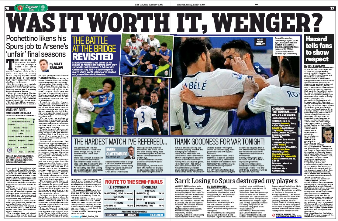 180108 daily mail pochettino wenger
