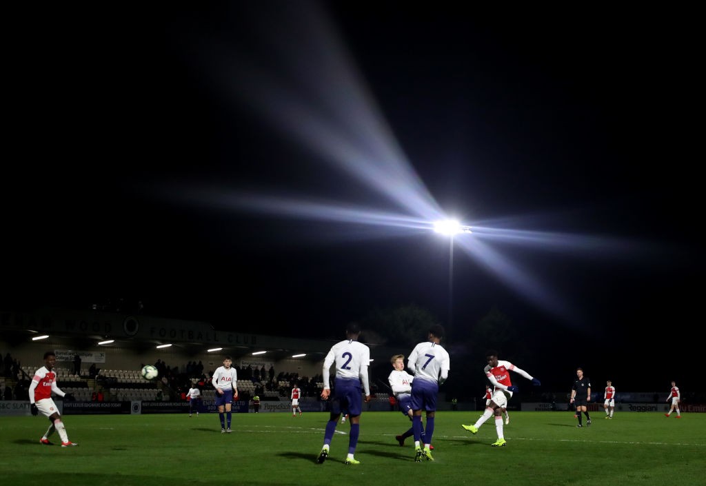 Arsenal v Tottenham Hotspur FA Youth Cup Fourth Round 1547817413