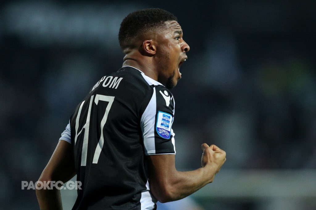 Chuba Akpom rejoins PAOK on loan from Middlesbrough 2 Chuba Akpom during PAOK's 4-0 win over OFI Crete on Sunday 27th January 2019, via PAOKFC.gr