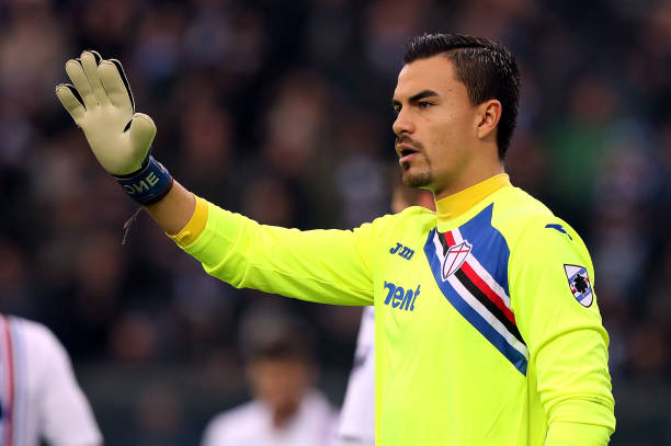 EMPOLI, ITALY - DECEMBER 22: Mulyadi Emil Audero of UC Sampdoria in action during the Serie A match between Empoli and UC Sampdoria at Stadio Carlo...