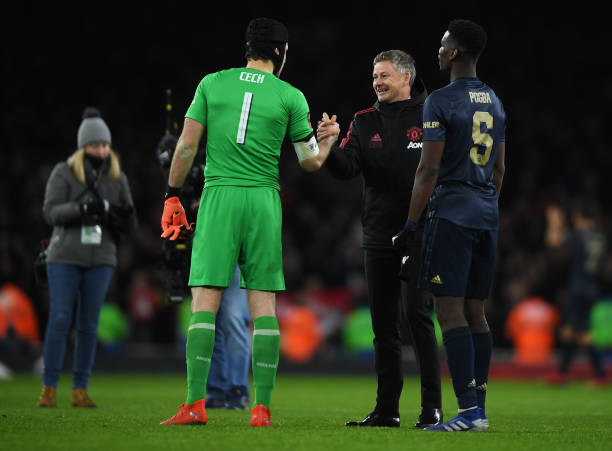 Ole Gunnar Solskjaer petr cech paul podgba