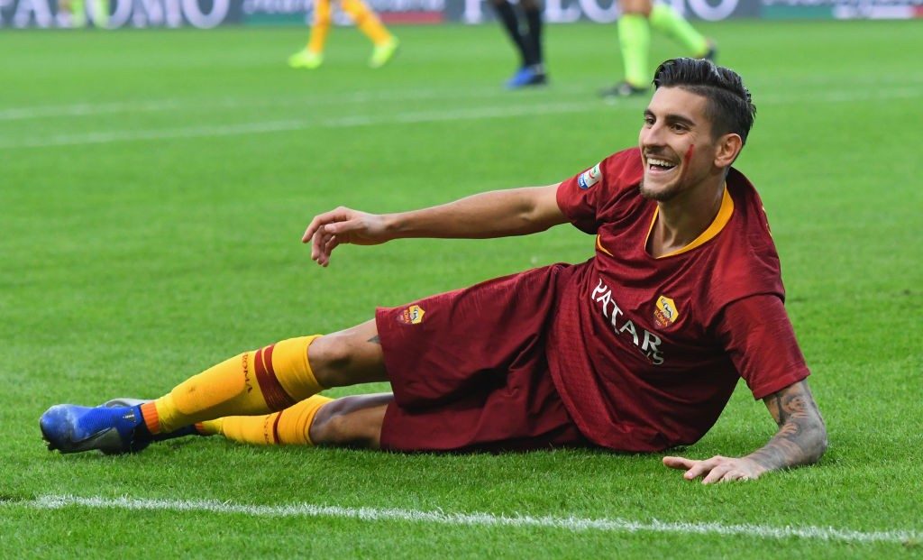 Arsenal lead race for Lorenzo Pellegrini but will have to wait to sign him 2 UDINE, ITALY - NOVEMBER 24: Lorenzo Pellegrini of AS Roma reacts during the Serie A match between Udinese and AS Roma at Stadio Friuli on November 24, 2018 in Udine, Italy. (Photo by Alessandro Sabattini/Getty Images)