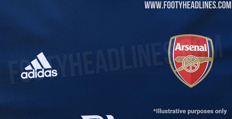 Arsenal 2019/20 Blue Third Kit