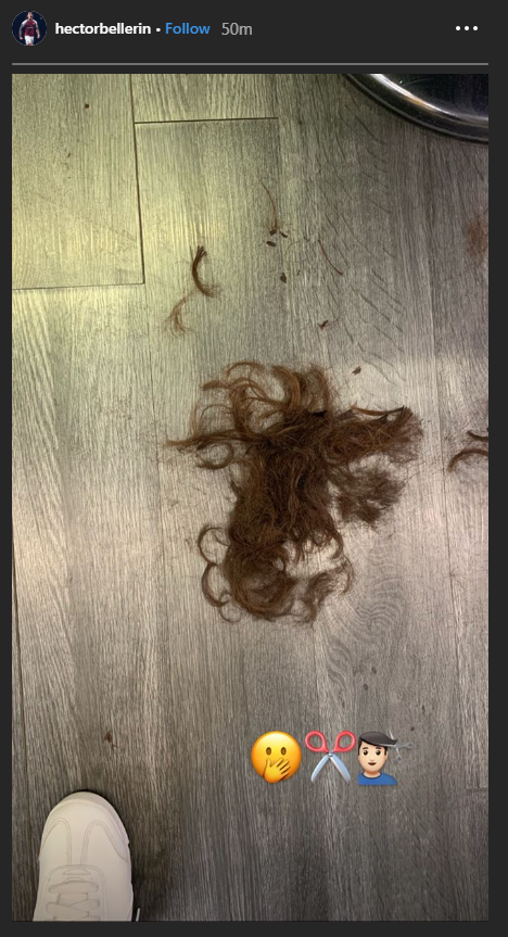 hector bellerin hair