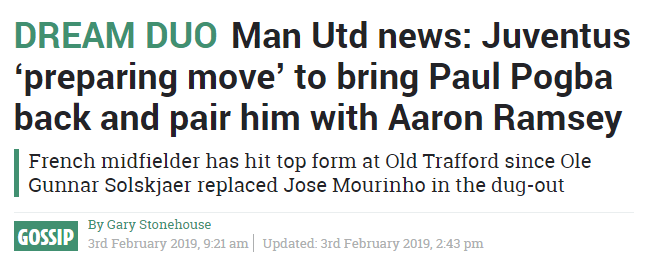 190204 the sun pogba juventus ramsey