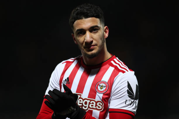 BARNET, ENGLAND - JANUARY 28: Said Benrahma of Brentford during the FA Cup Fourth Round match between Barnet and Brentford at The Hive on January 2...