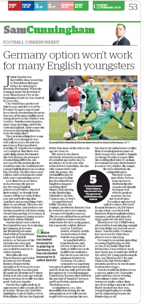 i Newspaper / 12th February 2019