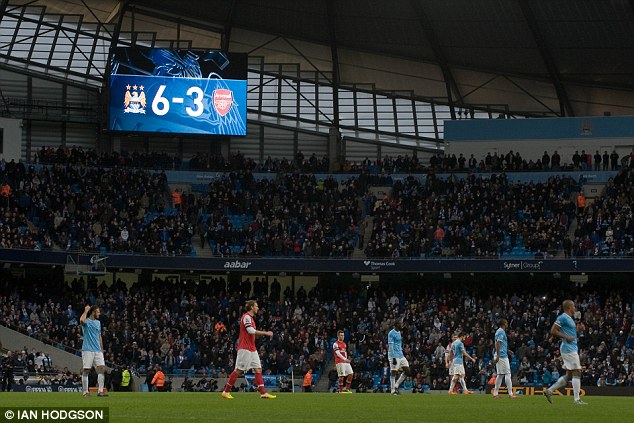 Another trip to Manchester is terrifying for Arsenal fans 2 manchester city arsenal 6 3