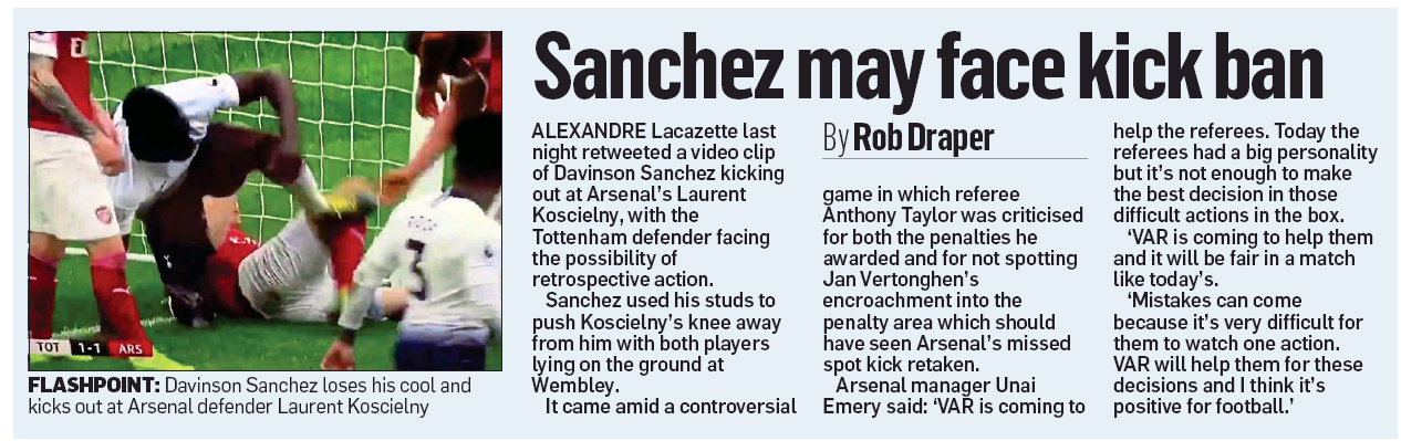 190303 mail on sunday davinson sanchez stamp