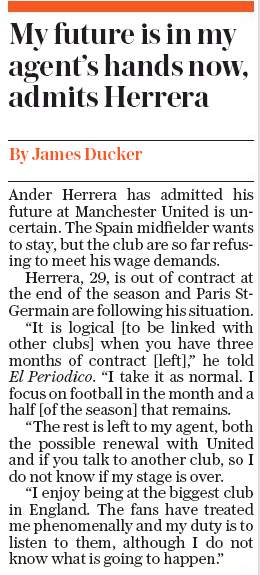 190329 telegraph sport herrera