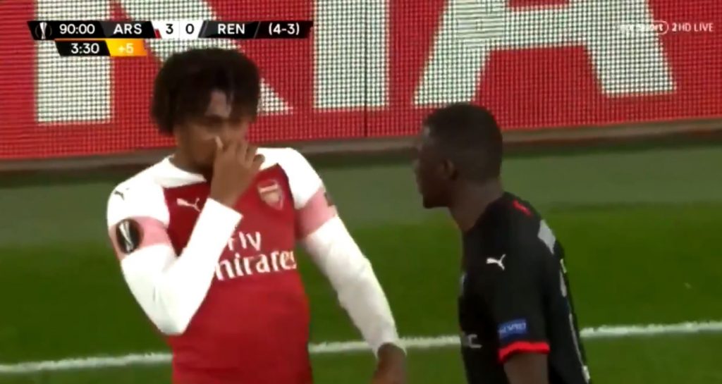 alex iwobi v rennes