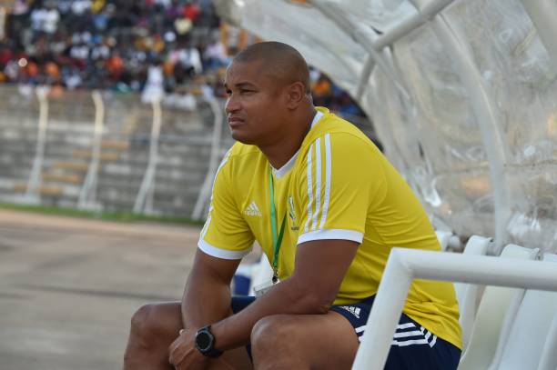 Aubameyang may reject international call-up, manager confused 2 Gabon's National Football team general manager Daniel Cousin attends the FIFA 2018 World Cup qualification football match between Ivory Coast and Gabon at The Stade la Paix in Bouaké on September 5, 2017. / AFP PHOTO / ISSOUF SANOGO