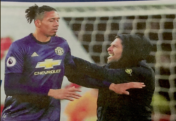fan confronts smalling