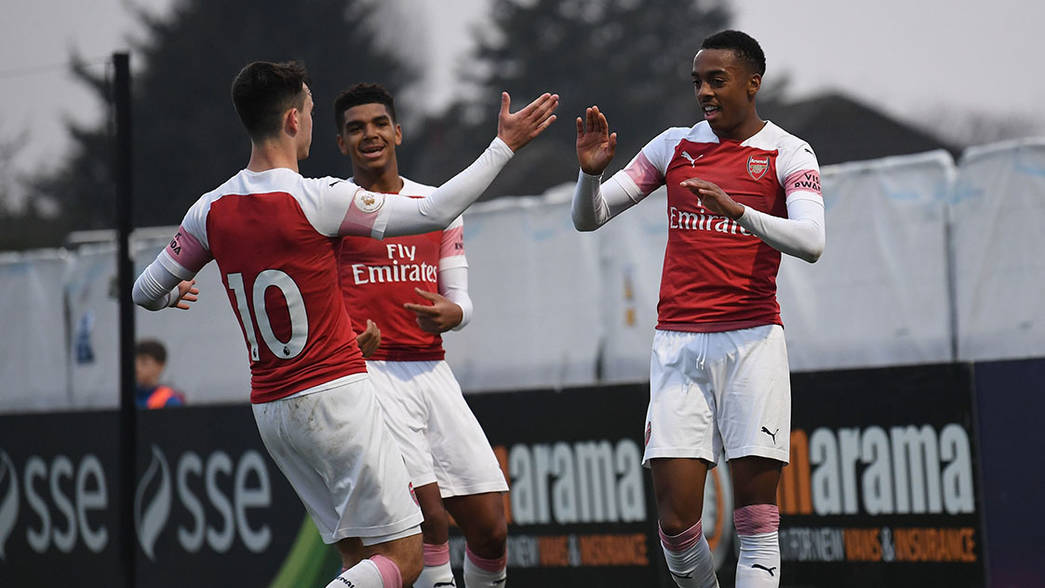 arsenal u23 v derby u23 2