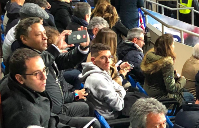 Lucas Torreira spotted in Italy on Saturday 4 torreria back at samp 3