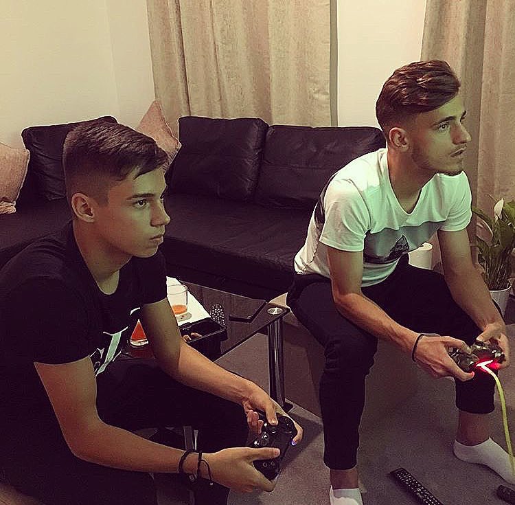 Catalin Cirjan with Vlad Dragomir in 2017 (Photo via Instagram / CirjanCatalin)