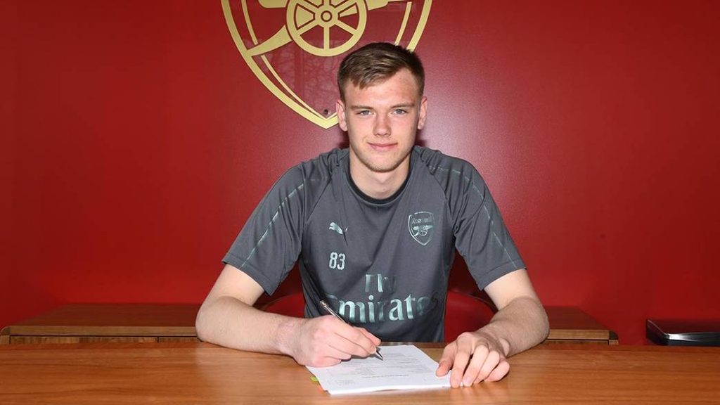 17-year-old goalkeeper Karl Hein signs first professional contract with Arsenal 2 Karl Hein Contract