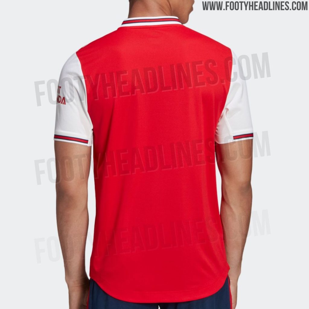 Leaked: 12 new official pictures of the 2019-20 Arsenal Adidas Home Kit 5 arsenal 19 20 home kit 4