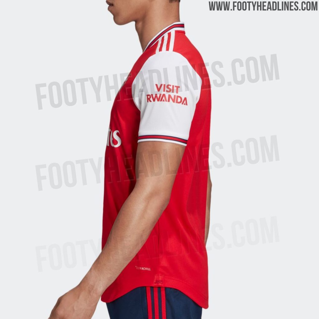 Leaked: 12 new official pictures of the 2019-20 Arsenal Adidas Home Kit 4 arsenal 19 20 home kit 5
