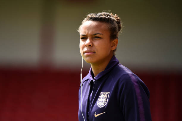 Analysing the England World Cup squad 10 WALSALL, ENGLAND - MAY 25: Nikita Parris of England looks on prior to the International Friendly between England Women and Denmark Women at Bank's Stadium on May 25, 2019 in Walsall, England. (Photo by Nathan Stirk/Getty Images)