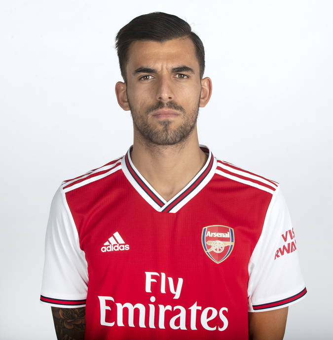Dani Ceballos after signing for Arsenal on a season-long loan deal from Real Madrid (Photo via Arsenal.com)