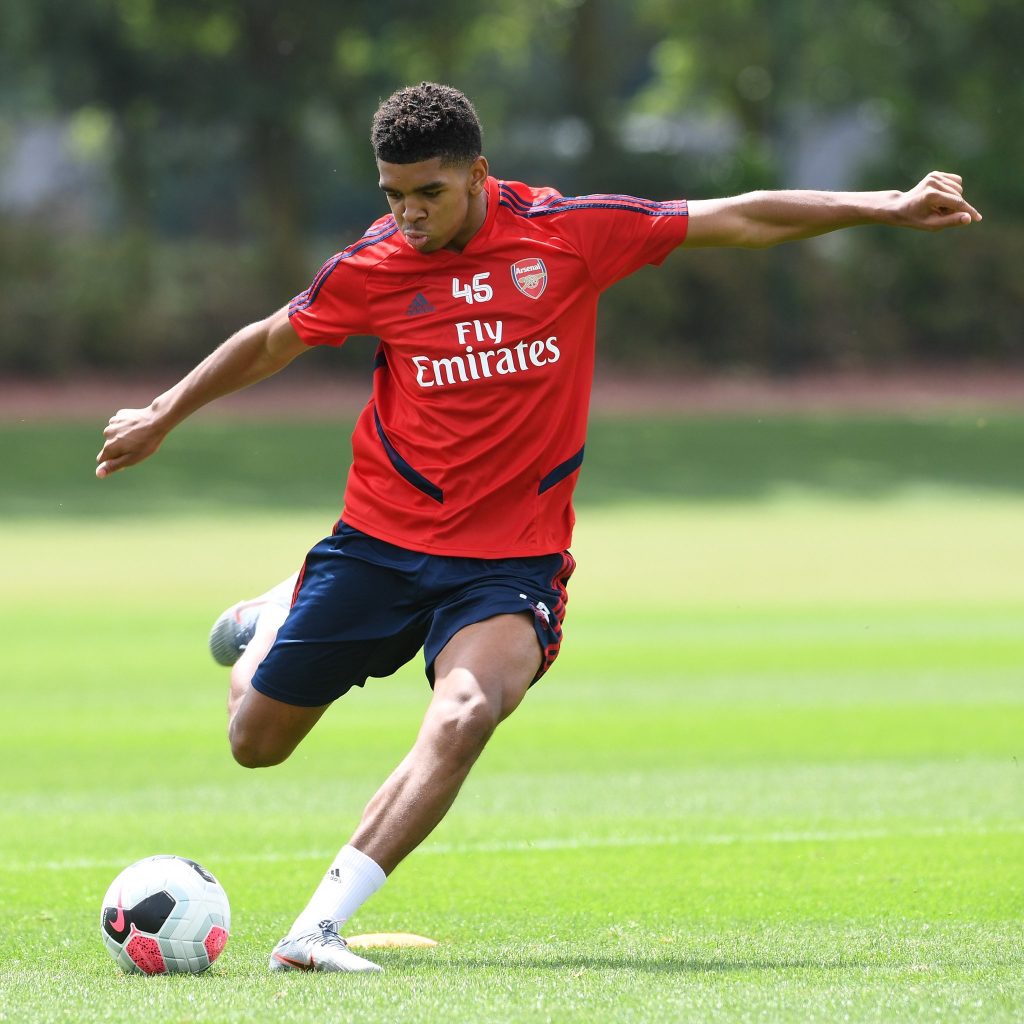 Tyreece John-Jules (Photo via Twitter / ArsenalAcademy)