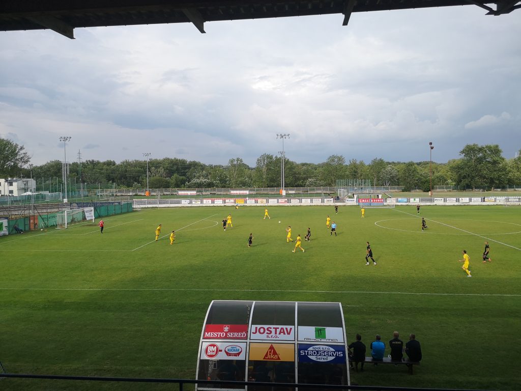 Dejan Iliev keeps clean sheet on friendly debut for loan side ŠKF Sereď 2 IMG 20190713 181039