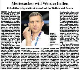 Metersacker doing 'everything in my power' to get Arsenal youngsters to Werder Bremen on loan 3 190805 dk mertesacker