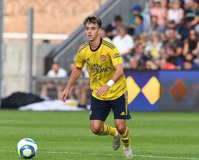 Robbie Burton in pre-season (Photo via Instagram / Robbieeburton)