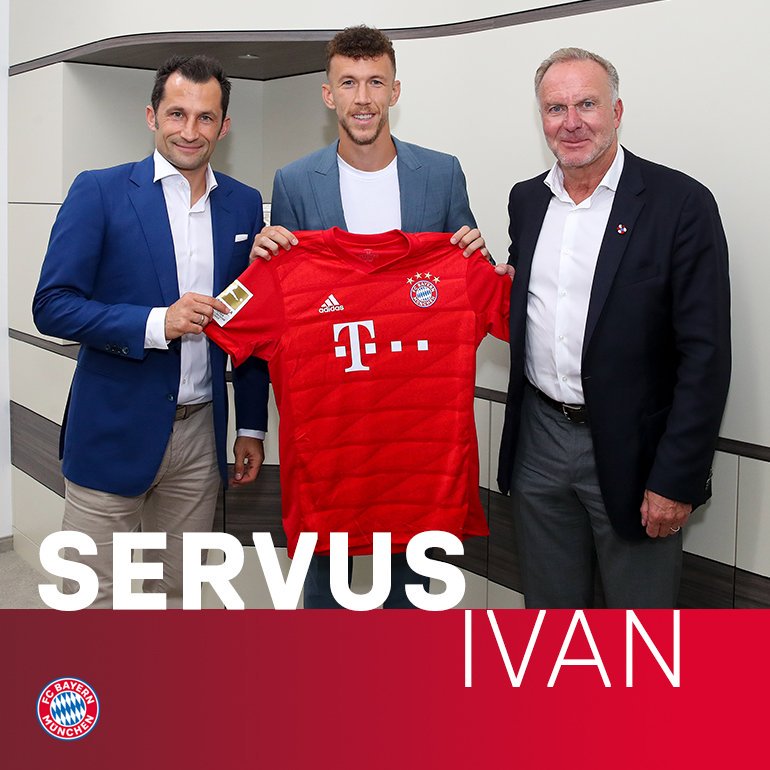 Ivan Perisic (Photo via Twitter / FCBayernEN)