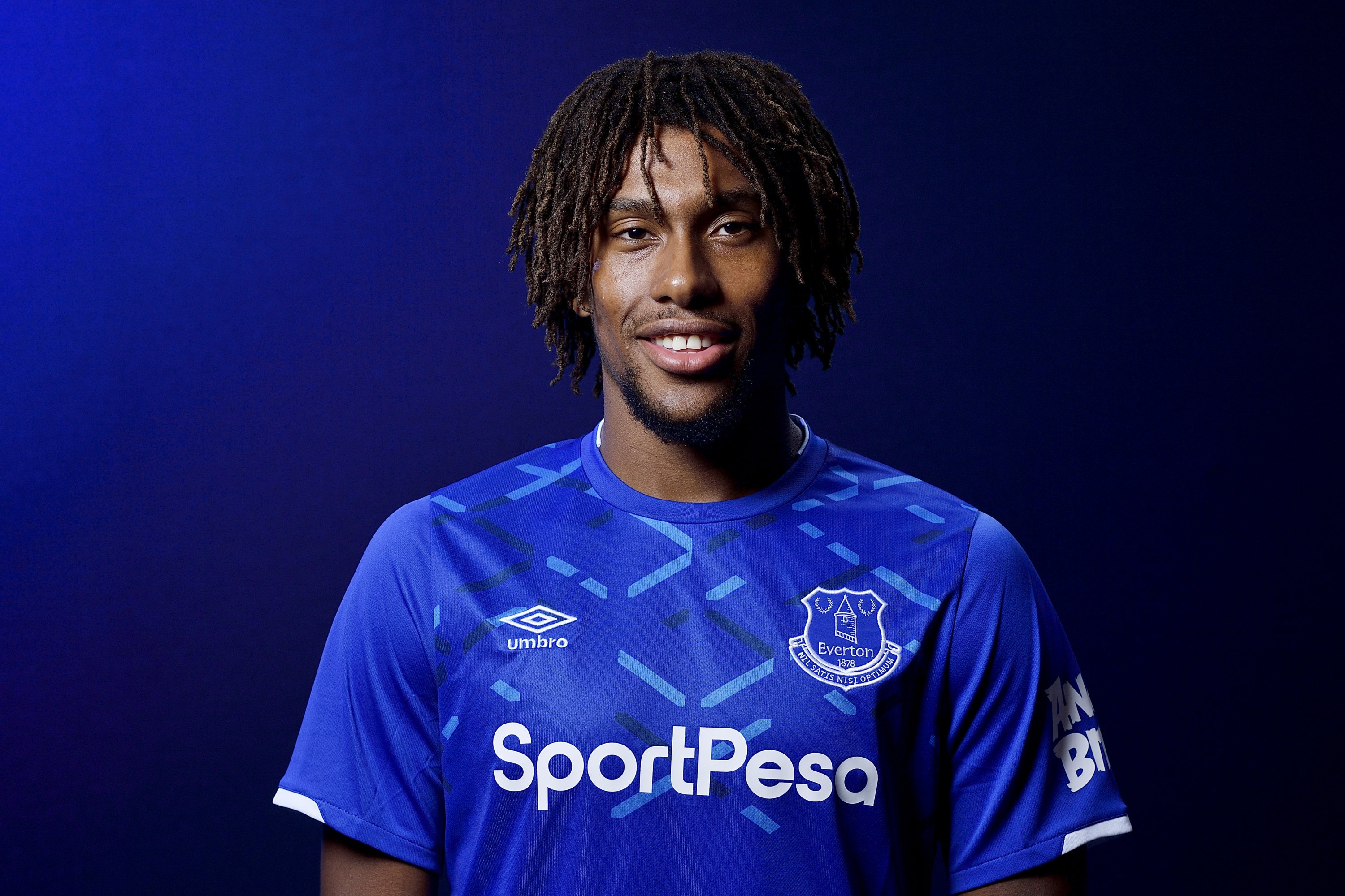 Alex Iwobi (Photo via Twitter / Everton)