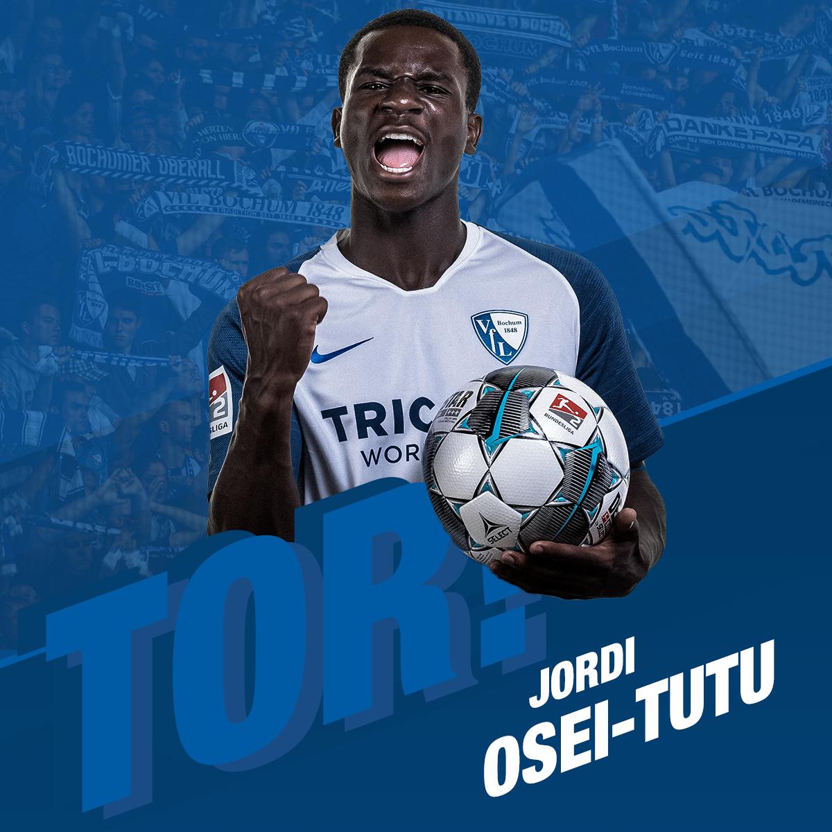 Jordi Osei-Tutu (Photo via Twitter / VfLBochum1848EN)