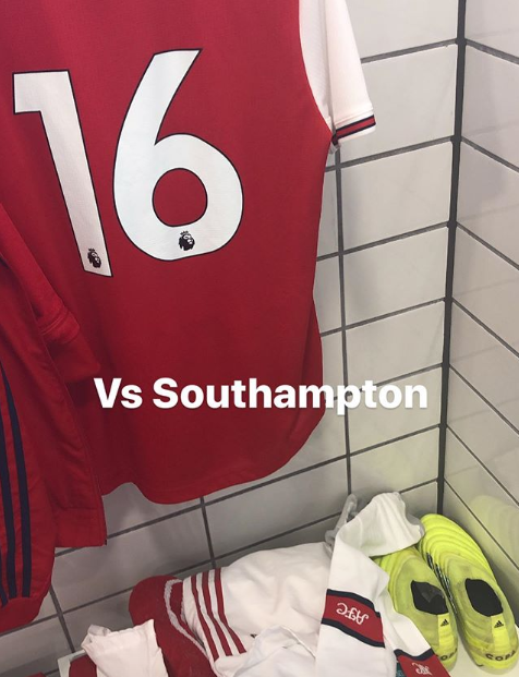 15-year-old talent Malcolm Ebiowei makes debut for Arsenal u18s 2 Photo via Malcolm Ebiowei's Instagram story