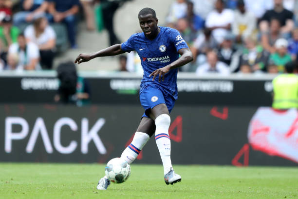 Arsenal shirt 6th most popular as Liverpool sales soar but Manchester United still top 3 MOENCHENGLADBACH, GERMANY - AUGUST 03: Kurt Zouma of Chelsea runs with the ball during the pre-season friendly match between Borussia Moenchengladbach and FC Chelsea at Borussia-Park on August 03, 2019 in Moenchengladbach, Germany. The match between Moenchengladbach and Chelsea ended 2-2. (Photo by Christof Koepsel/Bongarts/Getty Images)