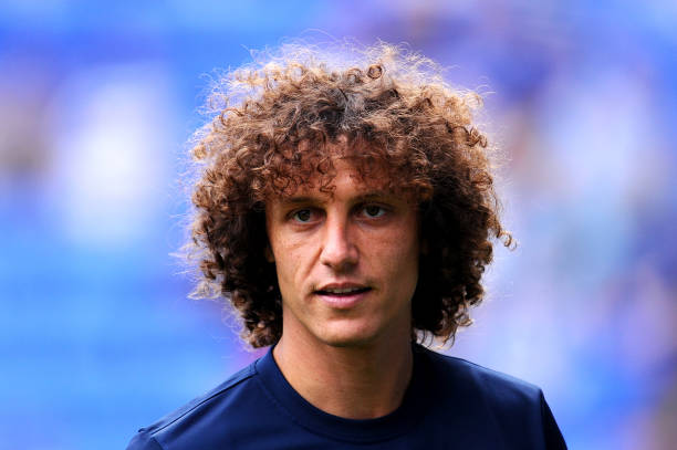 READING, ENGLAND - JULY 28: David Luiz of Chelsea looks on prior to the Pre-Season Friendly match between Reading and Chelsea at Madejski Stadium o...
