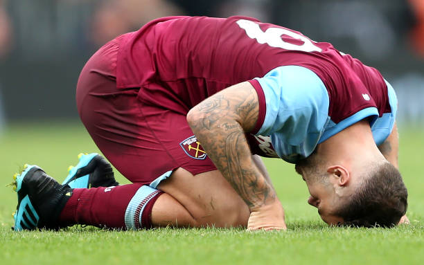 LONDON, ENGLAND - JULY 27: Jack Wilshere of West Ham United in action during the Pre-Season Friendly match between West Ham United and Fulham at Craven Cottage on July 27, 2019 in London, England. (Photo by Warren Little/Getty Images)