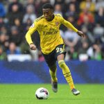 NEWCASTLE UPON TYNE, ENGLAND - AUGUST 11: Arsenal player Joe Willock in action during the Premier League match between Newcastle United and Arsenal FC at St. James Park on August 11, 2019 in Newcastle upon Tyne, United Kingdom. (Photo by Stu Forster/Getty Images)