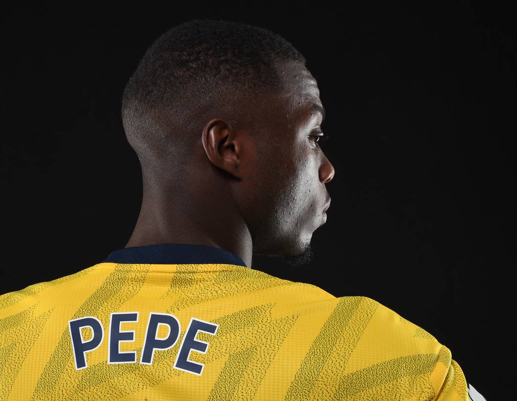 Nicolas Pepe via Arsenal.com